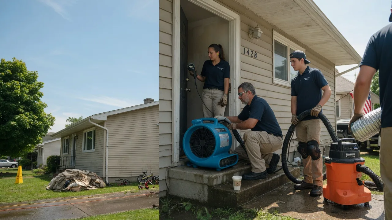 Water Damage Restoration in Pitcairn, PA near me